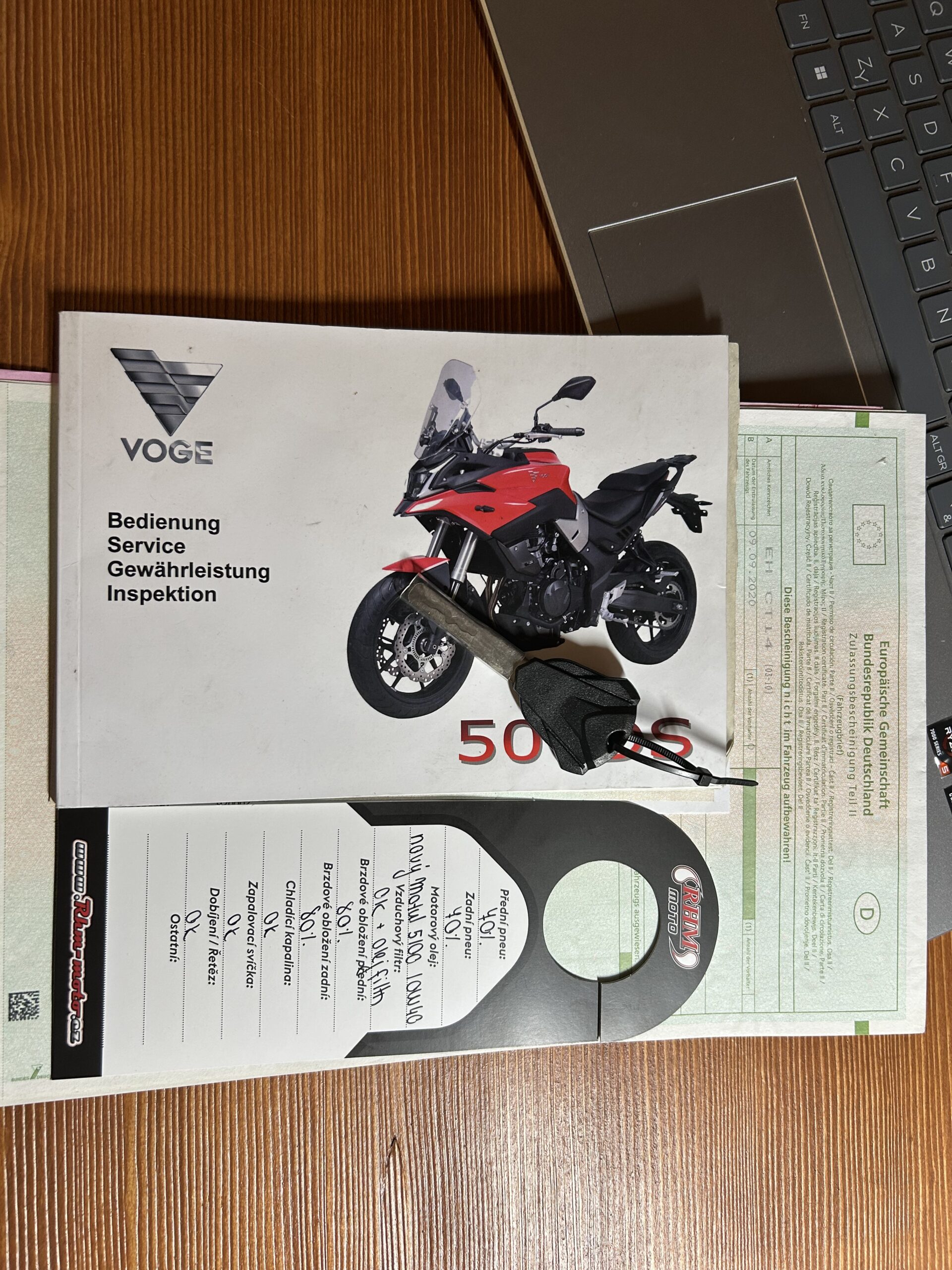 Voge 500 DS - Obrázek 12